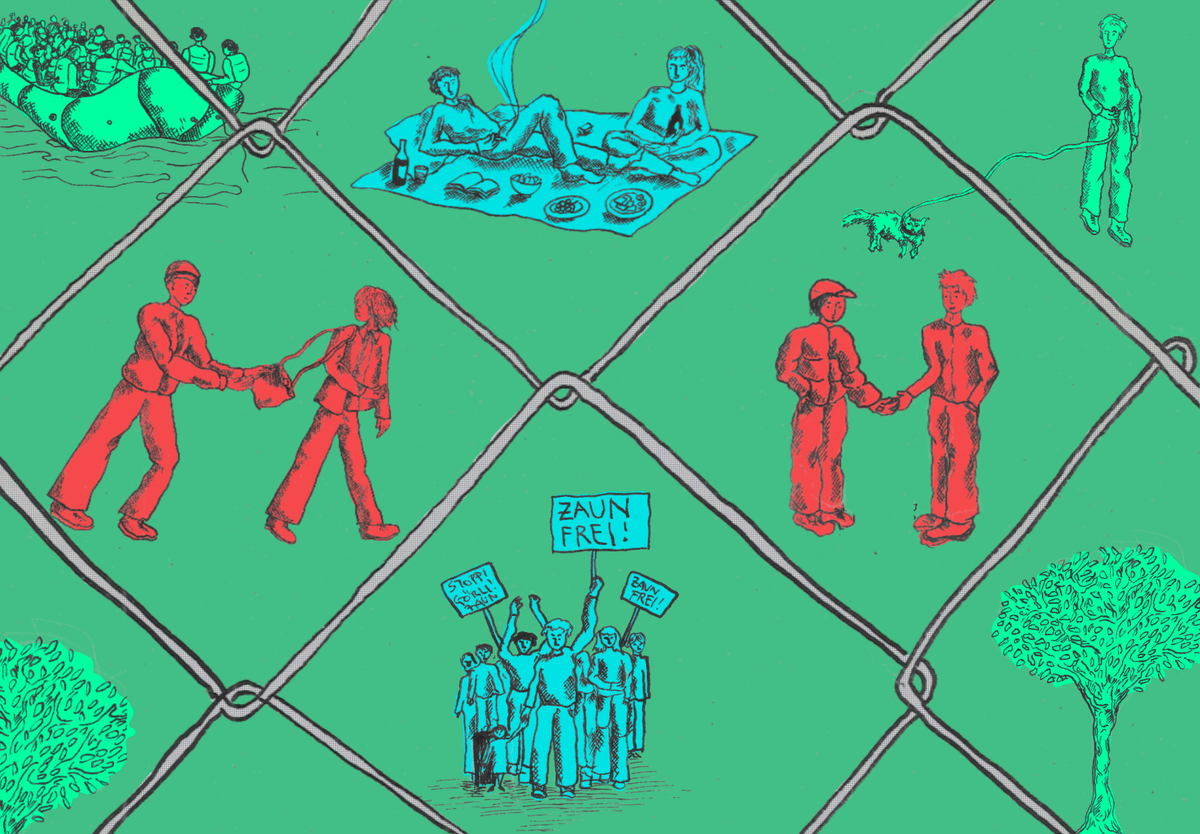 What a fence in Berlin tells us about border politics
